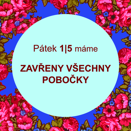 Otevírací doba v době květnových státních svátků