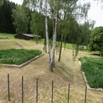 Current view of the prisoners’ block