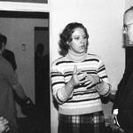 PhDr. Ilona Lázničková (*1949), etnoložka, muzeoložka, druhá vedoucí a první ředitelka Muzea romské kultury mezi lety 1995-2003 (1995, Brno). Foto: Milan Hofer, ze sbírky Muzea romské kultury. | Muzeum romské kultury